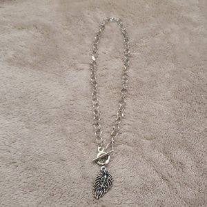 Feather necklace
